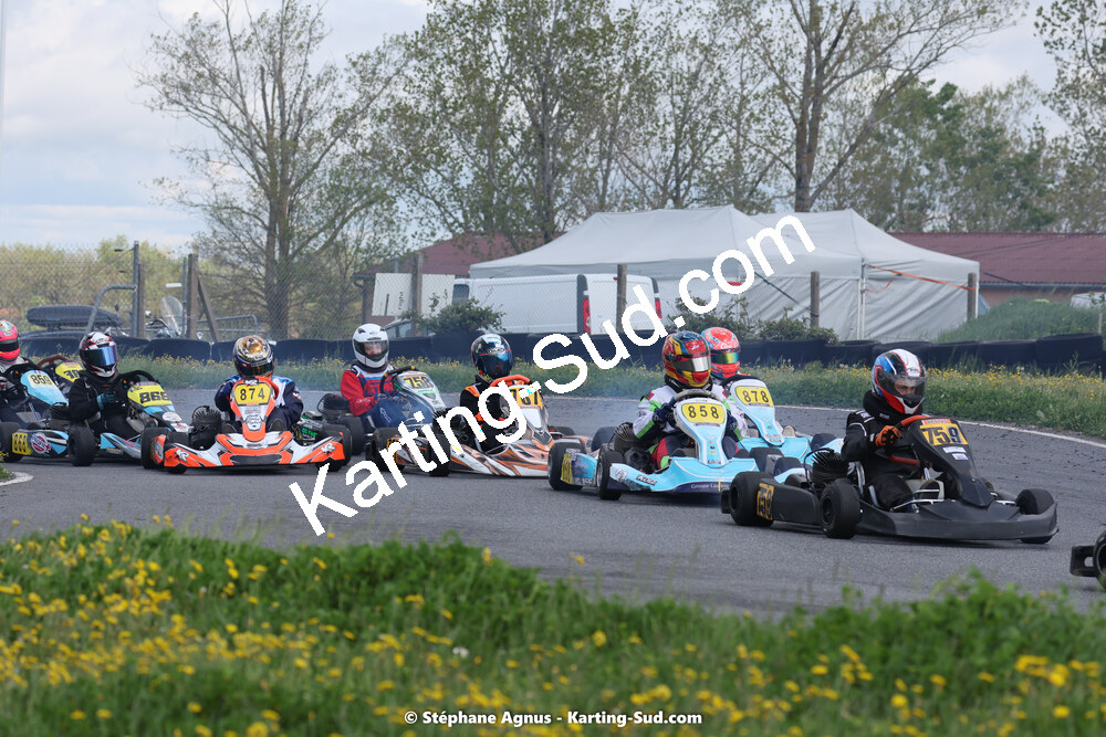 29 & 30/04/2023 : 4ème manche du Championnat du Sud à Karting Plus Belmont sur Rance (photos Stéphane Agnus) 2023 — karting