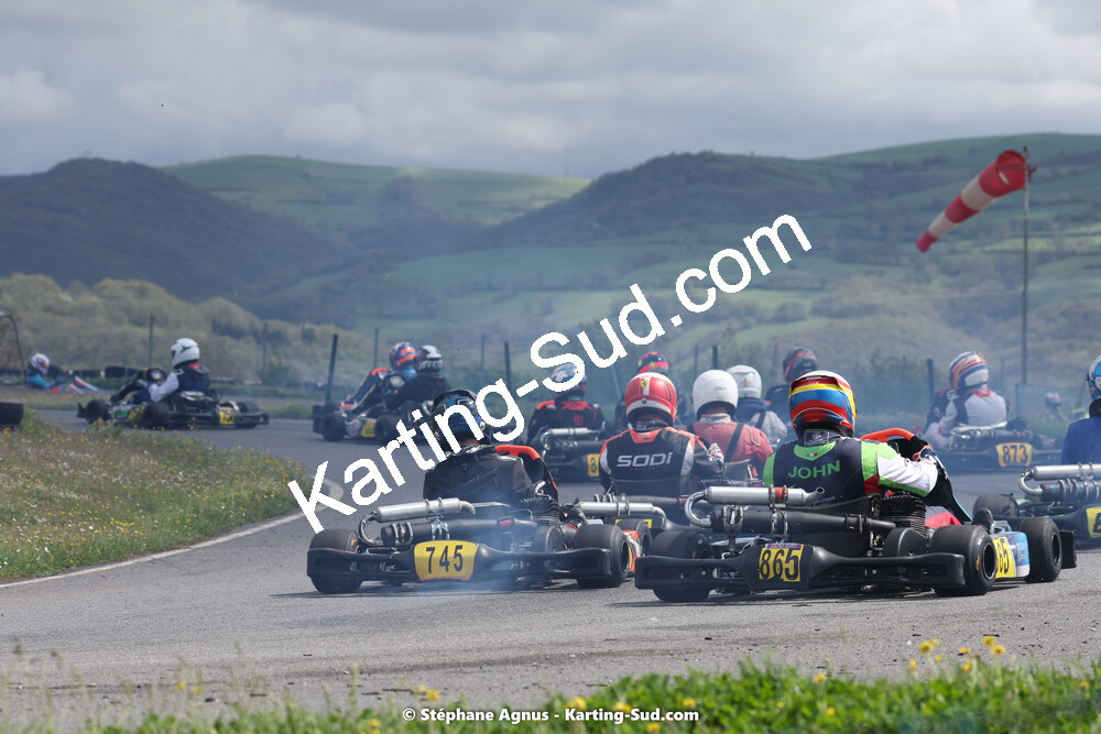 29 & 30/04/2023 : 4ème manche du Championnat du Sud à Karting Plus Belmont sur Rance (photos Stéphane Agnus) 2023 — karting