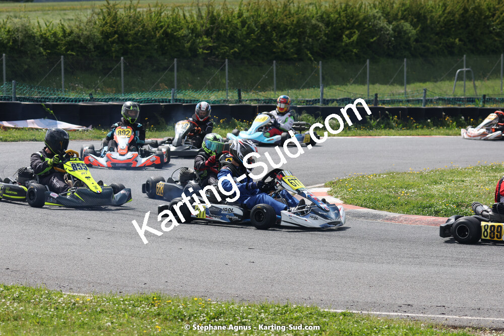 29 & 30/04/2023 : 4ème manche du Championnat du Sud à Karting Plus Belmont sur Rance (photos Stéphane Agnus) 2023 — karting