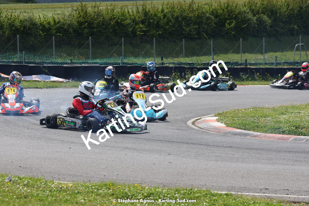 29 & 30/04/2023 : 4ème manche du Championnat du Sud à Karting Plus Belmont sur Rance (photos Stéphane Agnus) 2023 — karting