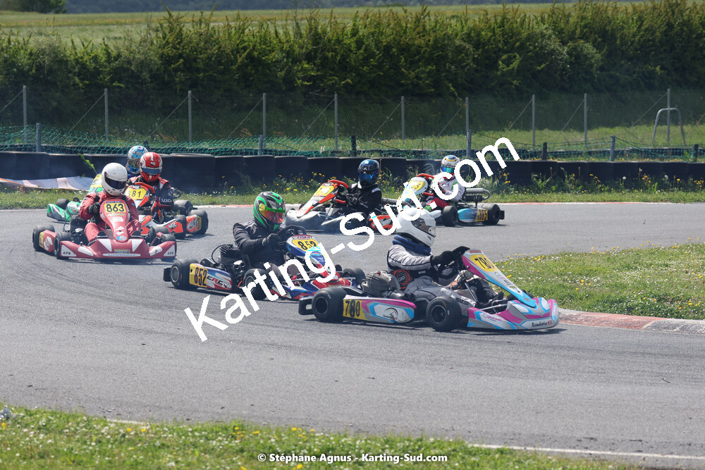 29 & 30/04/2023 : 4ème manche du Championnat du Sud à Karting Plus Belmont sur Rance (photos Stéphane Agnus) 2023 — karting