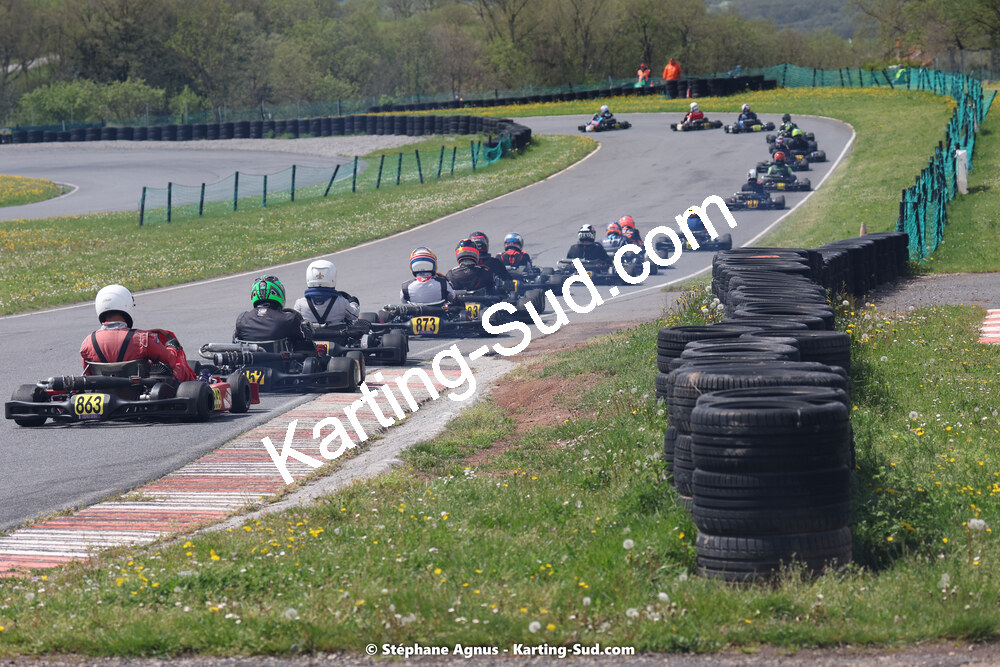 29 & 30/04/2023 : 4ème manche du Championnat du Sud à Karting Plus Belmont sur Rance (photos Stéphane Agnus) 2023 — karting