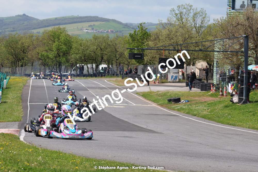29 & 30/04/2023 : 4ème manche du Championnat du Sud à Karting Plus Belmont sur Rance (photos Stéphane Agnus) 2023 — karting