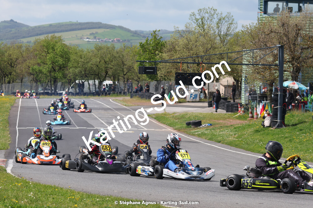 29 & 30/04/2023 : 4ème manche du Championnat du Sud à Karting Plus Belmont sur Rance (photos Stéphane Agnus) 2023 — karting