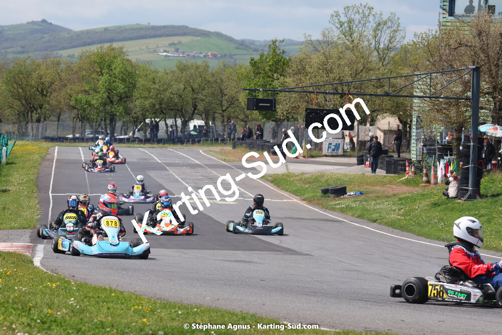 29 & 30/04/2023 : 4ème manche du Championnat du Sud à Karting Plus Belmont sur Rance (photos Stéphane Agnus) 2023 — karting