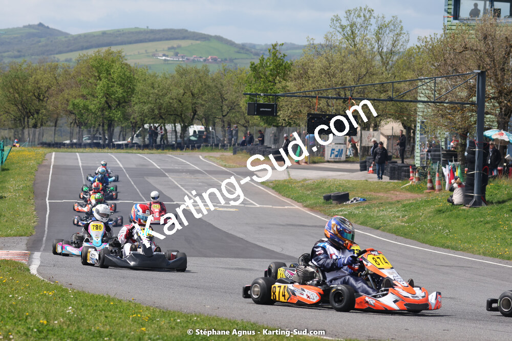 29 & 30/04/2023 : 4ème manche du Championnat du Sud à Karting Plus Belmont sur Rance (photos Stéphane Agnus) 2023 — karting