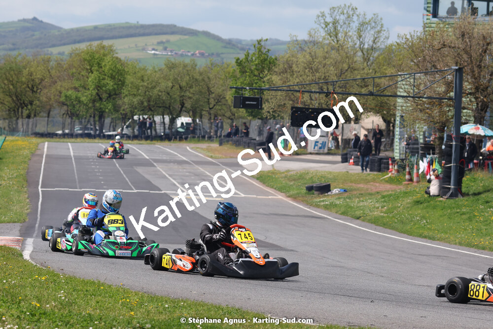 29 & 30/04/2023 : 4ème manche du Championnat du Sud à Karting Plus Belmont sur Rance (photos Stéphane Agnus) 2023 — karting