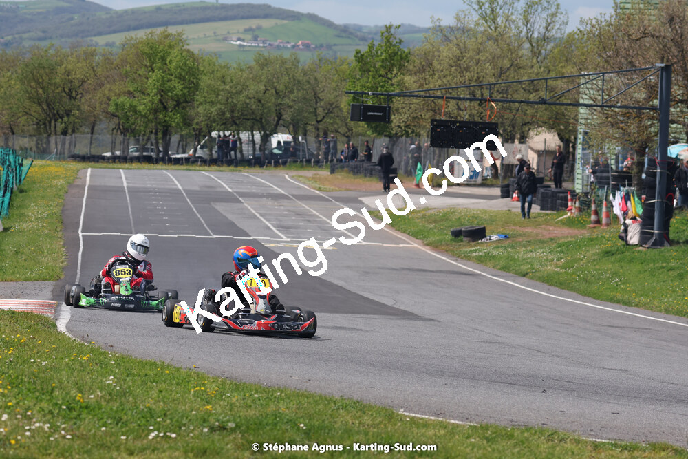 29 & 30/04/2023 : 4ème manche du Championnat du Sud à Karting Plus Belmont sur Rance (photos Stéphane Agnus) 2023 — karting