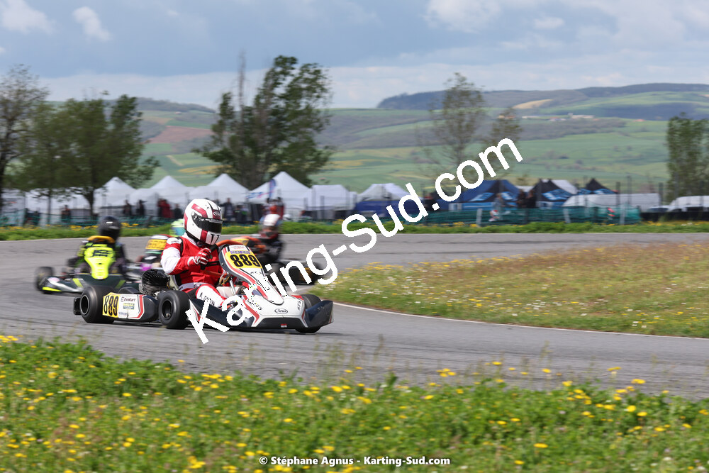29 & 30/04/2023 : 4ème manche du Championnat du Sud à Karting Plus Belmont sur Rance (photos Stéphane Agnus) 2023 — karting