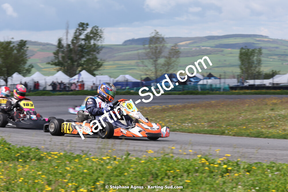 29 & 30/04/2023 : 4ème manche du Championnat du Sud à Karting Plus Belmont sur Rance (photos Stéphane Agnus) 2023 — karting