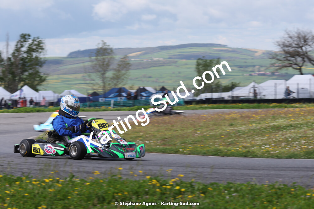 29 & 30/04/2023 : 4ème manche du Championnat du Sud à Karting Plus Belmont sur Rance (photos Stéphane Agnus) 2023 — karting
