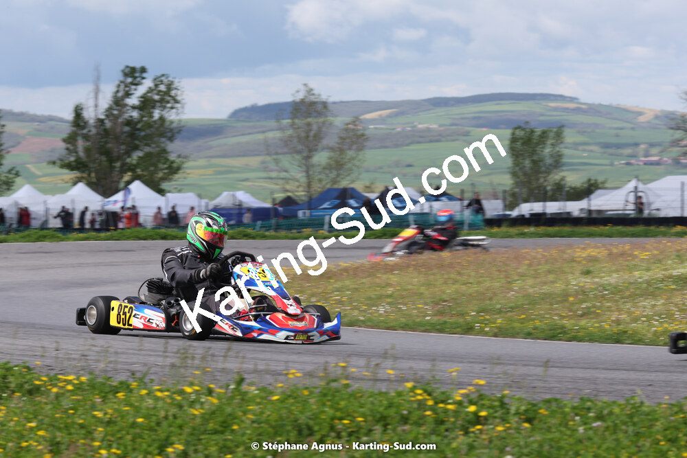 29 & 30/04/2023 : 4ème manche du Championnat du Sud à Karting Plus Belmont sur Rance (photos Stéphane Agnus) 2023 — karting