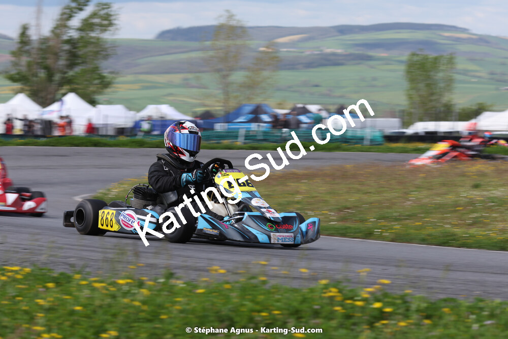 29 & 30/04/2023 : 4ème manche du Championnat du Sud à Karting Plus Belmont sur Rance (photos Stéphane Agnus) 2023 — karting