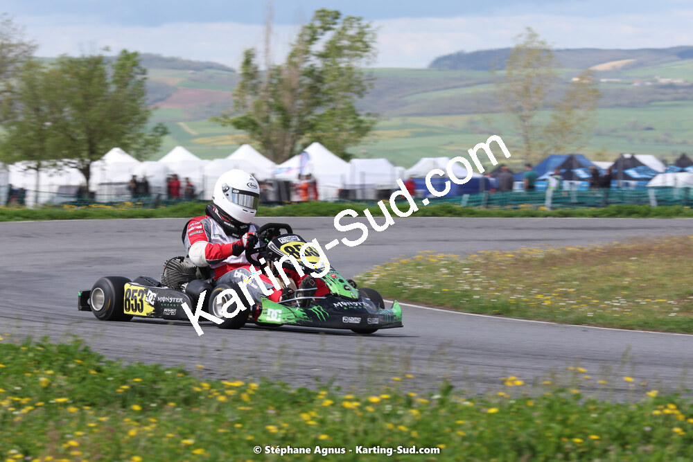 29 & 30/04/2023 : 4ème manche du Championnat du Sud à Karting Plus Belmont sur Rance (photos Stéphane Agnus) 2023 — karting