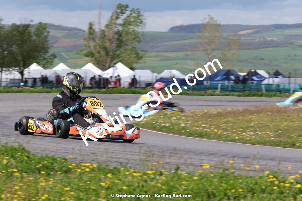 29 & 30/04/2023 : 4ème manche du Championnat du Sud à Karting Plus Belmont sur Rance (photos Stéphane Agnus) 2023 — karting
