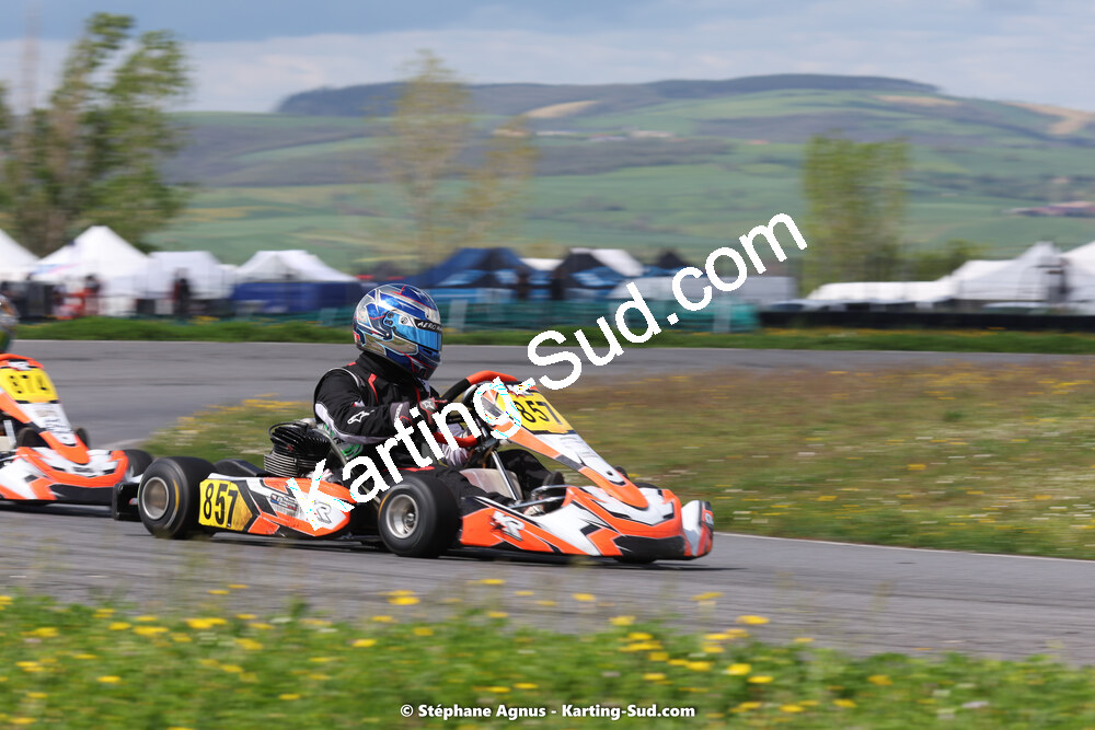 29 & 30/04/2023 : 4ème manche du Championnat du Sud à Karting Plus Belmont sur Rance (photos Stéphane Agnus) 2023 — karting