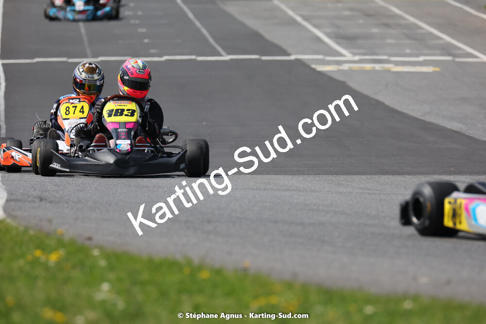 29 & 30/04/2023 : 4ème manche du Championnat du Sud à Karting Plus Belmont sur Rance (photos Stéphane Agnus) 2023 — karting