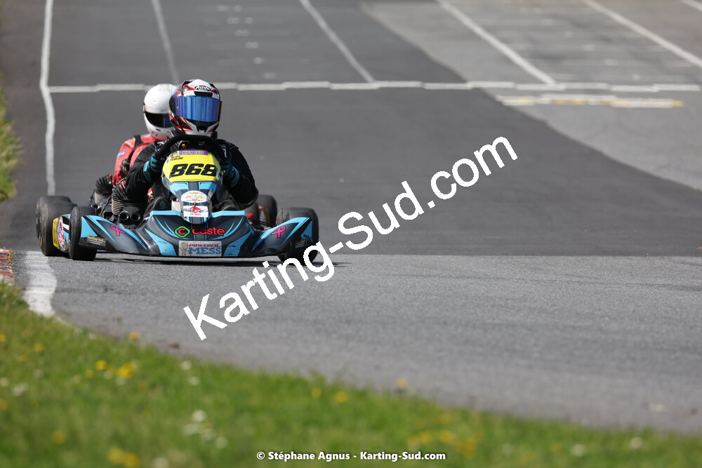 29 & 30/04/2023 : 4ème manche du Championnat du Sud à Karting Plus Belmont sur Rance (photos Stéphane Agnus) 2023 — karting