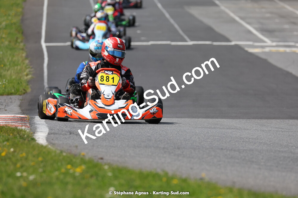 29 & 30/04/2023 : 4ème manche du Championnat du Sud à Karting Plus Belmont sur Rance (photos Stéphane Agnus) 2023 — karting
