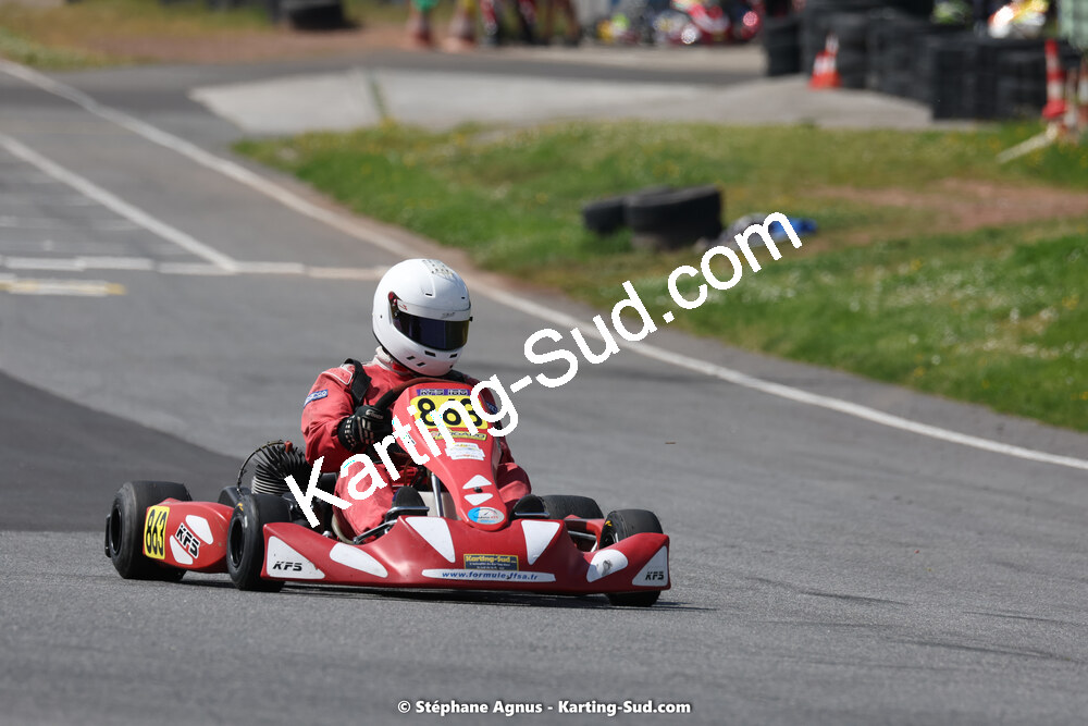 Jacques COUTAUSSE — 29 & 30/04/2023 : 4ème manche du Championnat du Sud à Karting Plus Belmont sur Rance (photos Stéphane Agnus) 2023 — karting