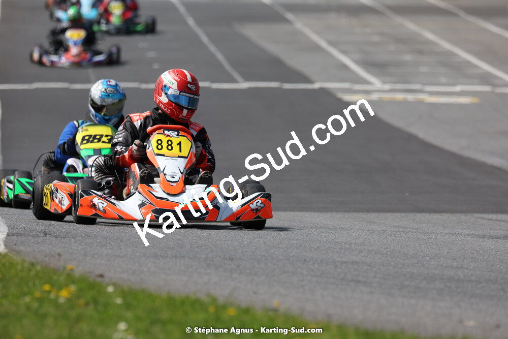 29 & 30/04/2023 : 4ème manche du Championnat du Sud à Karting Plus Belmont sur Rance (photos Stéphane Agnus) 2023 — karting