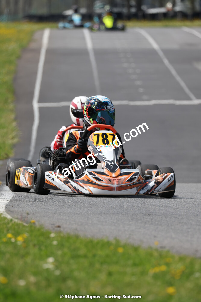 29 & 30/04/2023 : 4ème manche du Championnat du Sud à Karting Plus Belmont sur Rance (photos Stéphane Agnus) 2023 — karting