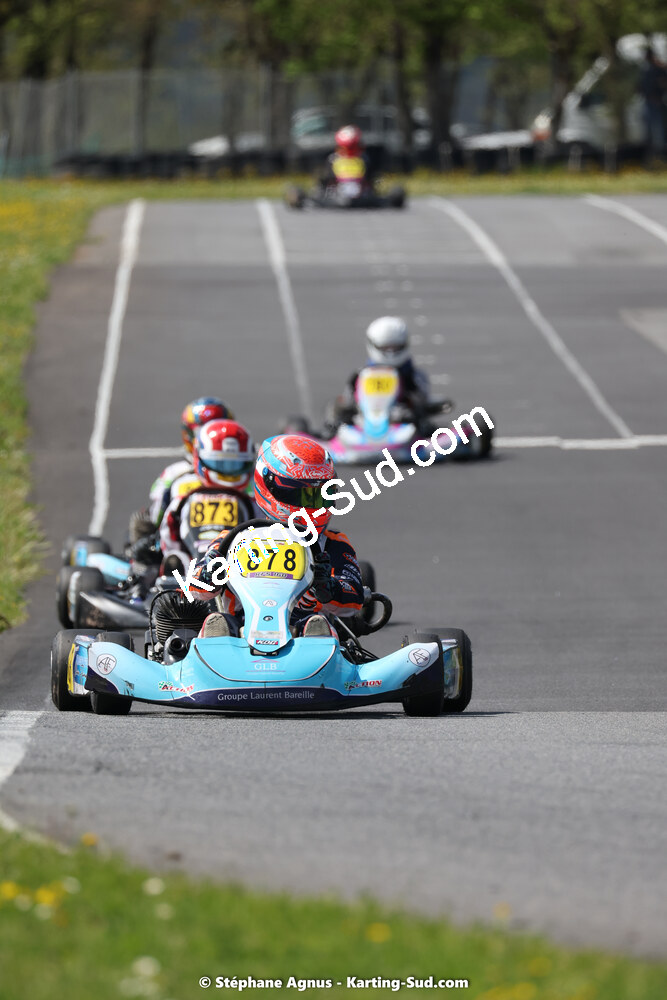 29 & 30/04/2023 : 4ème manche du Championnat du Sud à Karting Plus Belmont sur Rance (photos Stéphane Agnus) 2023 — karting