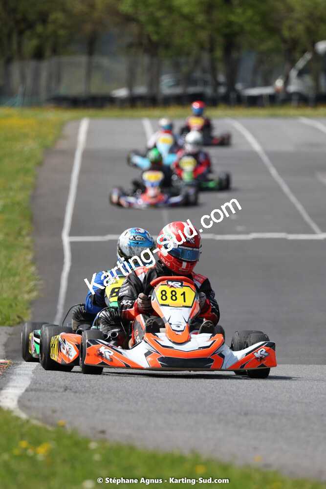 29 & 30/04/2023 : 4ème manche du Championnat du Sud à Karting Plus Belmont sur Rance (photos Stéphane Agnus) 2023 — karting