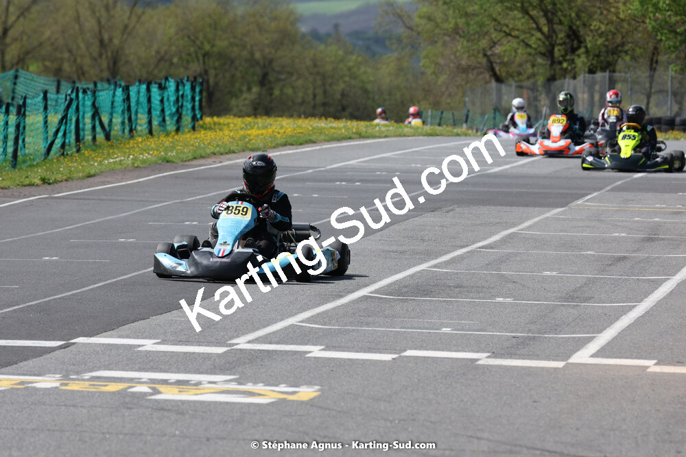 29 & 30/04/2023 : 4ème manche du Championnat du Sud à Karting Plus Belmont sur Rance (photos Stéphane Agnus) 2023 — karting