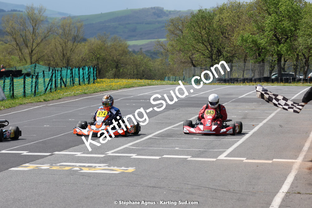 Jacques COUTAUSSE — 29 & 30/04/2023 : 4ème manche du Championnat du Sud à Karting Plus Belmont sur Rance (photos Stéphane Agnus) 2023 — karting