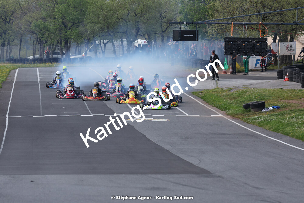 29 & 30/04/2023 : 4ème manche du Championnat du Sud à Karting Plus Belmont sur Rance (photos Stéphane Agnus) 2023 — karting