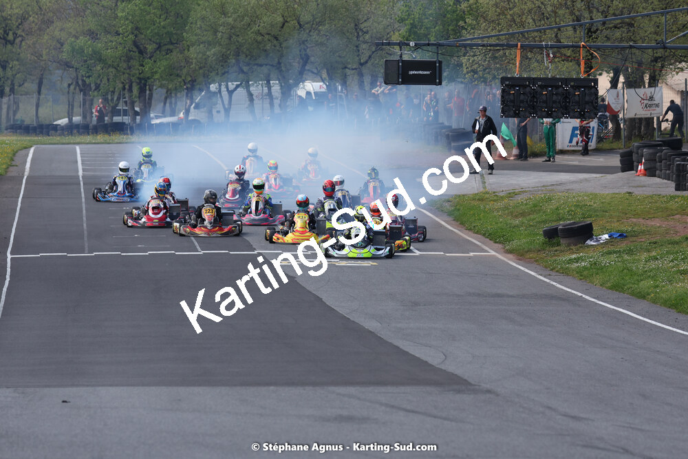 29 & 30/04/2023 : 4ème manche du Championnat du Sud à Karting Plus Belmont sur Rance (photos Stéphane Agnus) 2023 — karting