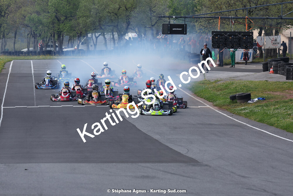 29 & 30/04/2023 : 4ème manche du Championnat du Sud à Karting Plus Belmont sur Rance (photos Stéphane Agnus) 2023 — karting