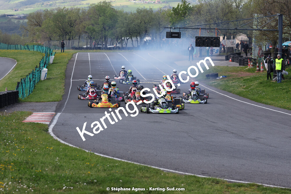 29 & 30/04/2023 : 4ème manche du Championnat du Sud à Karting Plus Belmont sur Rance (photos Stéphane Agnus) 2023 — karting