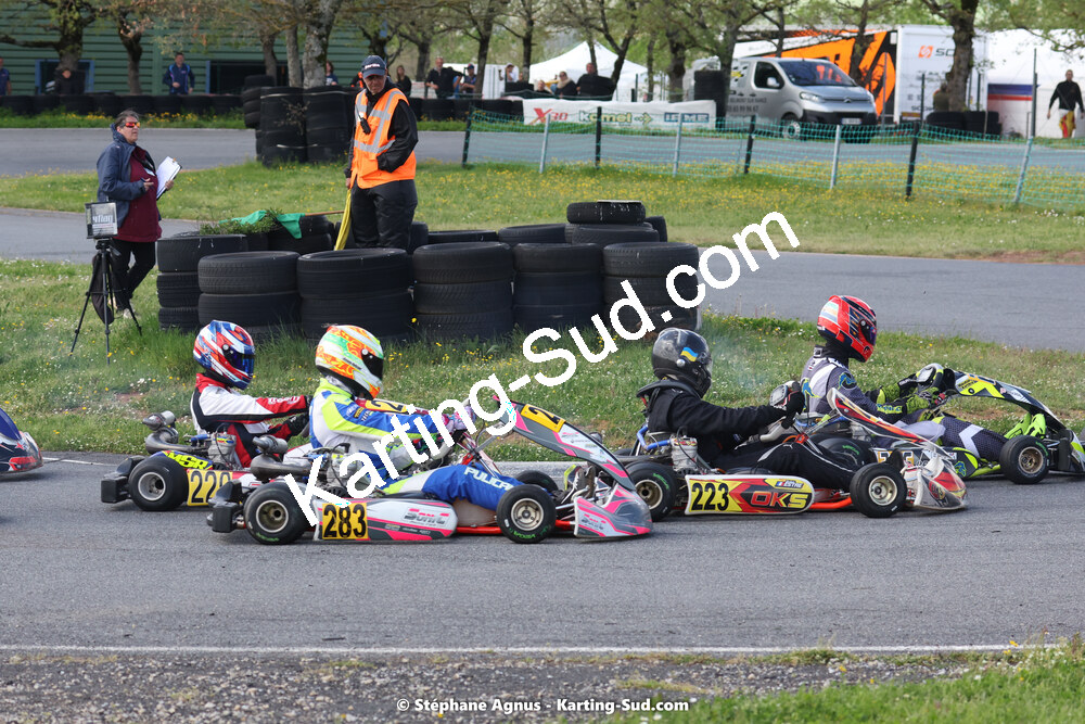 29 & 30/04/2023 : 4ème manche du Championnat du Sud à Karting Plus Belmont sur Rance (photos Stéphane Agnus) 2023 — karting