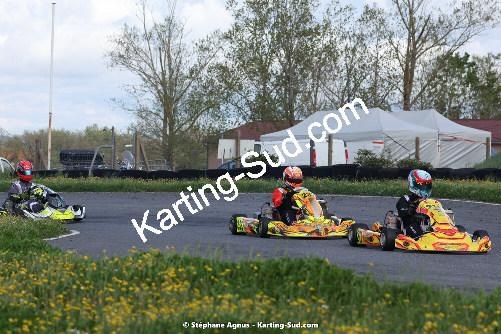 29 & 30/04/2023 : 4ème manche du Championnat du Sud à Karting Plus Belmont sur Rance (photos Stéphane Agnus) 2023 — karting