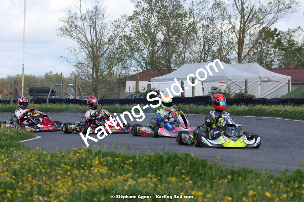 29 & 30/04/2023 : 4ème manche du Championnat du Sud à Karting Plus Belmont sur Rance (photos Stéphane Agnus) 2023 — karting