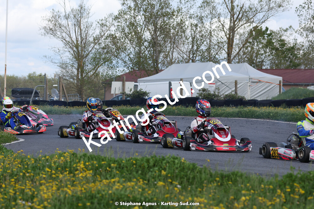 29 & 30/04/2023 : 4ème manche du Championnat du Sud à Karting Plus Belmont sur Rance (photos Stéphane Agnus) 2023 — karting