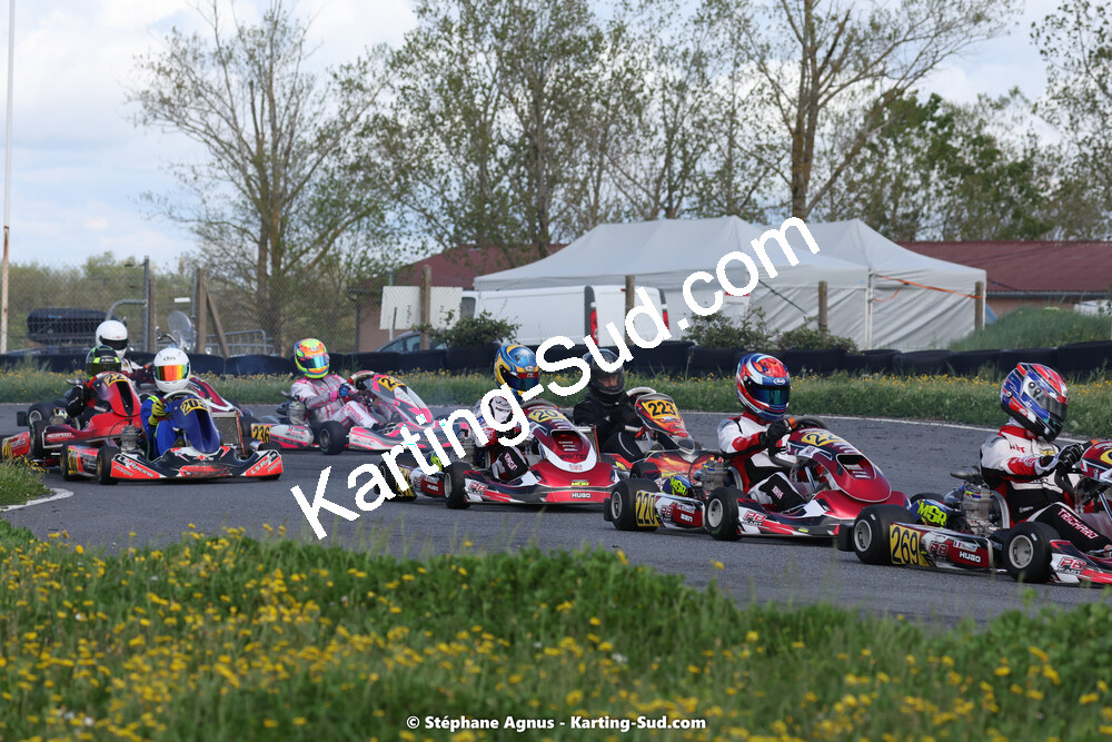 29 & 30/04/2023 : 4ème manche du Championnat du Sud à Karting Plus Belmont sur Rance (photos Stéphane Agnus) 2023 — karting