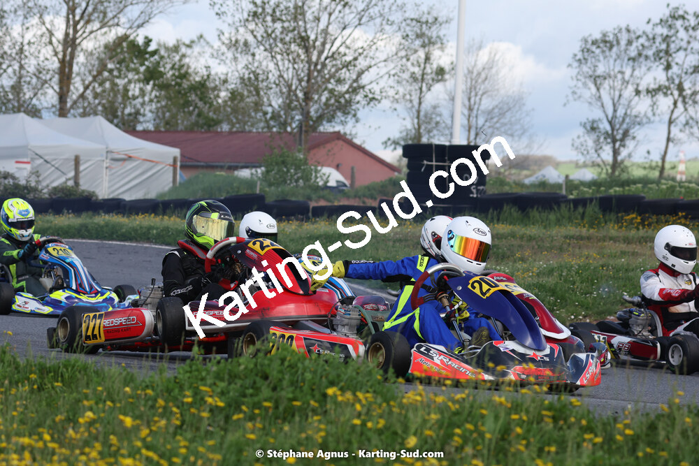 29 & 30/04/2023 : 4ème manche du Championnat du Sud à Karting Plus Belmont sur Rance (photos Stéphane Agnus) 2023 — karting