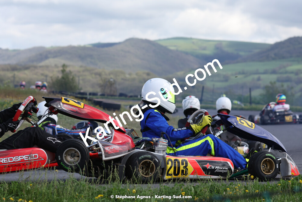 29 & 30/04/2023 : 4ème manche du Championnat du Sud à Karting Plus Belmont sur Rance (photos Stéphane Agnus) 2023 — karting