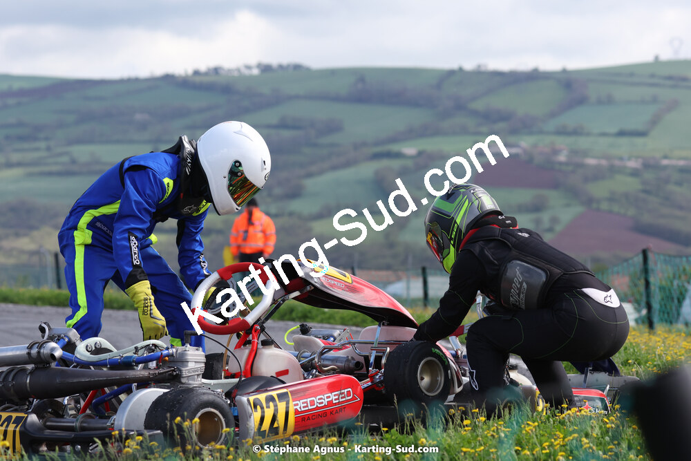 29 & 30/04/2023 : 4ème manche du Championnat du Sud à Karting Plus Belmont sur Rance (photos Stéphane Agnus) 2023 — karting