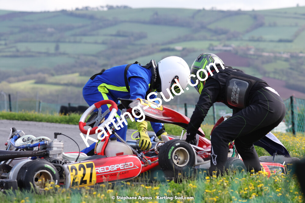 29 & 30/04/2023 : 4ème manche du Championnat du Sud à Karting Plus Belmont sur Rance (photos Stéphane Agnus) 2023 — karting