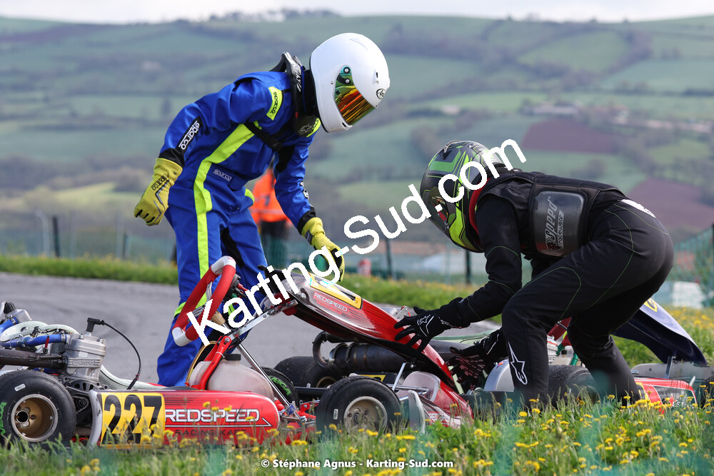 29 & 30/04/2023 : 4ème manche du Championnat du Sud à Karting Plus Belmont sur Rance (photos Stéphane Agnus) 2023 — karting