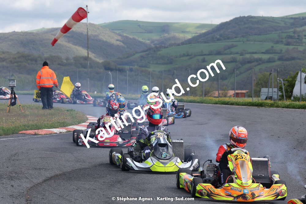 29 & 30/04/2023 : 4ème manche du Championnat du Sud à Karting Plus Belmont sur Rance (photos Stéphane Agnus) 2023 — karting