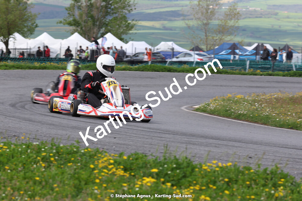 29 & 30/04/2023 : 4ème manche du Championnat du Sud à Karting Plus Belmont sur Rance (photos Stéphane Agnus) 2023 — karting