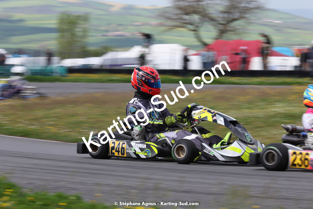 29 & 30/04/2023 : 4ème manche du Championnat du Sud à Karting Plus Belmont sur Rance (photos Stéphane Agnus) 2023 — karting