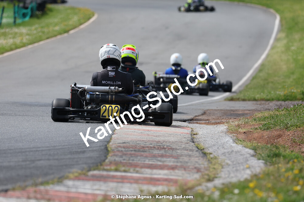 29 & 30/04/2023 : 4ème manche du Championnat du Sud à Karting Plus Belmont sur Rance (photos Stéphane Agnus) 2023 — karting