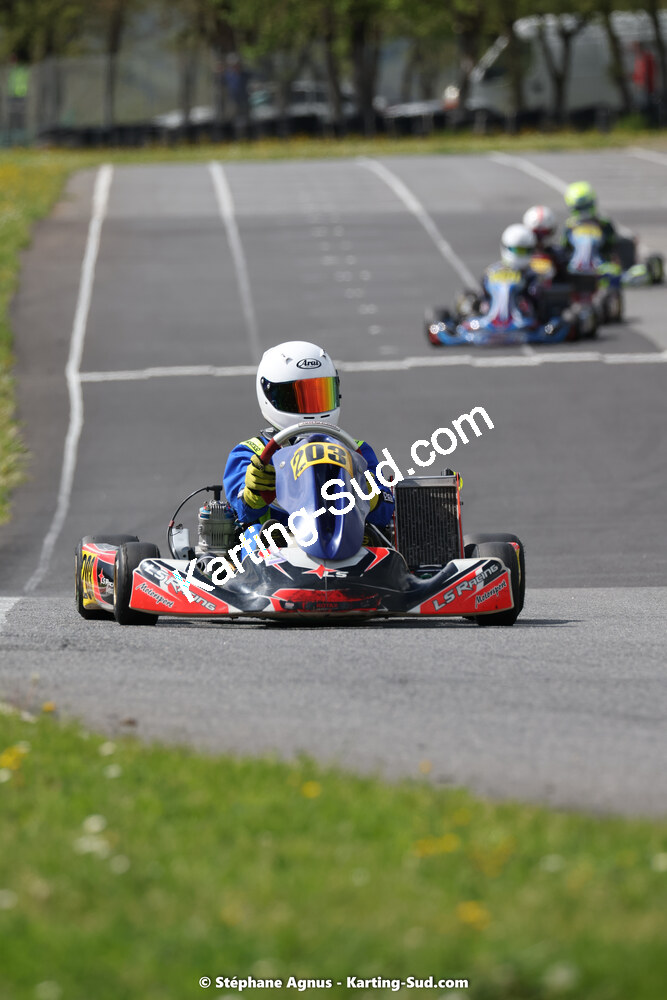 29 & 30/04/2023 : 4ème manche du Championnat du Sud à Karting Plus Belmont sur Rance (photos Stéphane Agnus) 2023 — karting