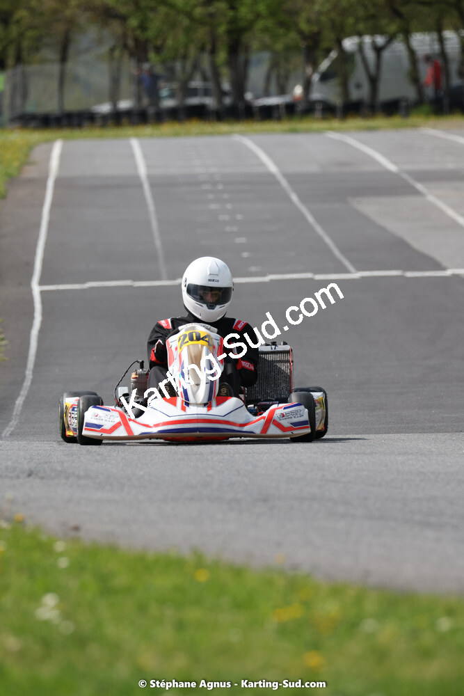29 & 30/04/2023 : 4ème manche du Championnat du Sud à Karting Plus Belmont sur Rance (photos Stéphane Agnus) 2023 — karting